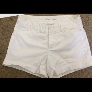 White old navy shorts